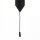 Wandlampe Rustikal Schwarz Eisen E14 B:33,5 cm Schalter