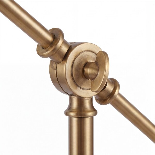 Vintage Stehleuchte in Gold antik