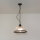 Pendelleuchte mit Glasschirm Antik