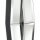 Tischlampe Stoffschirm blendarm 60 cm E27 Chrom Schwarz
