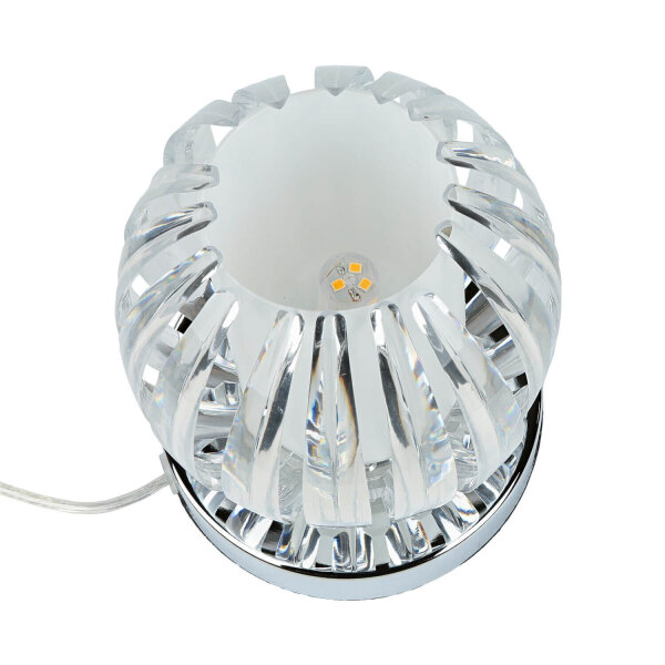 Dimmbare Touch Tischleuchte Touchdimmer Modern chrom