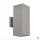 Wandleuchte in Silber Aluminium IP54 Modern