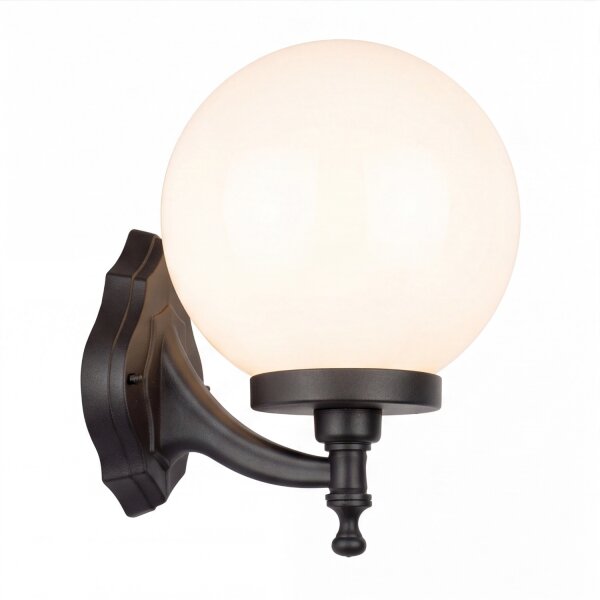 Vintage Außenlampe Wand Kugelschirm IP43 blendarm