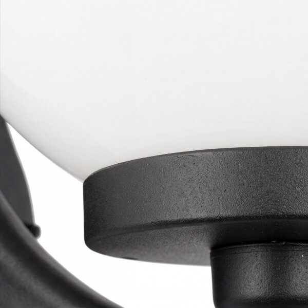 Vintage Außenlampe Wand Kugelschirm IP43 blendarm