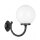 Wandlampe Schwarz Weiß IP43 E27 Vintage Haustür