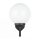 Wandlampe Schwarz Weiß IP43 E27 Vintage Haustür