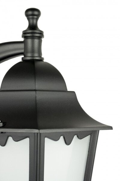 Außenleuchte IP43 Rustikal Aluminium Glas E27