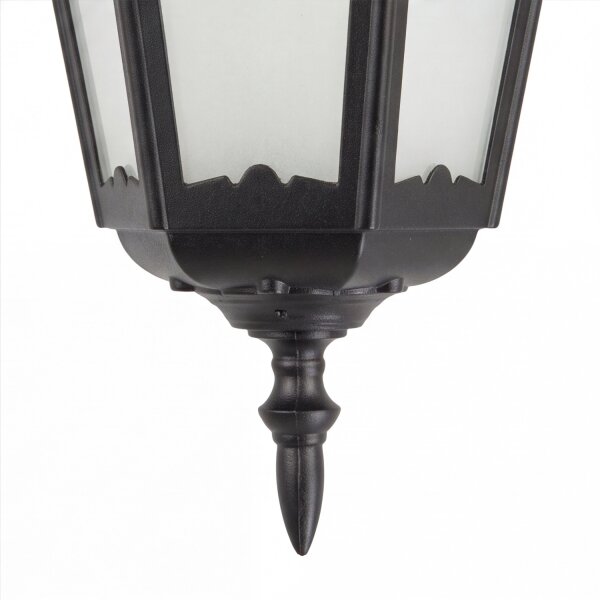 Außenleuchte IP43 Rustikal Aluminium Glas E27