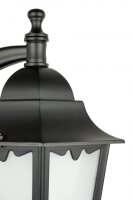 Außenleuchte IP43 Rustikal Aluminium Glas E27