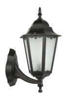 Rustikale Wandlaterne au&szlig;en H:45cm IP43 Aluminium