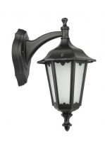 Wandlaterne Rustikal IP43 Schwarz E27 Au&szlig;enlampe