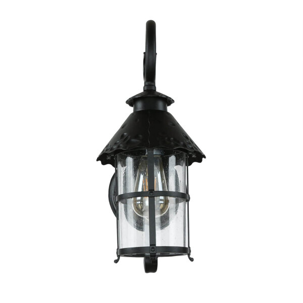 Außen Wandlampe Schwarz regenfest Rustikal TOURNAI