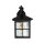Rustikale Wandlaterne BAARLE IP43 Ornamentglas