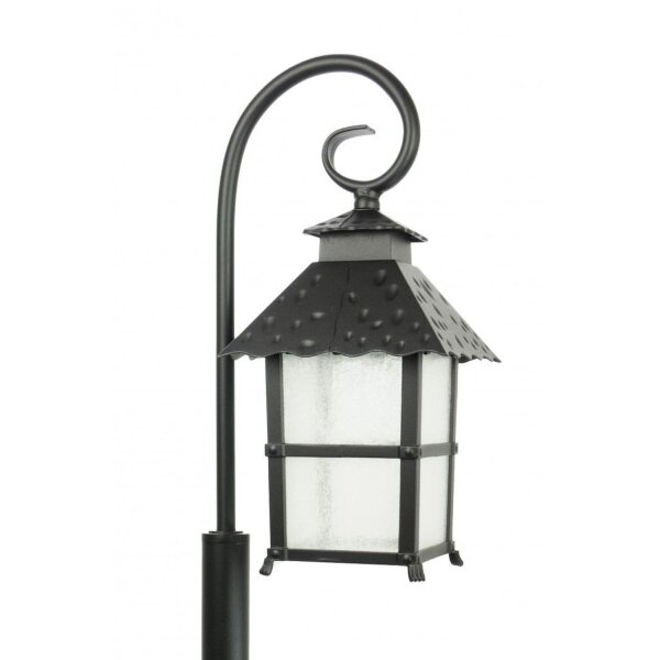 Schwarze Wegeleuchte MONTREAL 86 cm IP43 E27