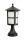 Sockelleuchte Garten Terrasse Schwarz 41cm