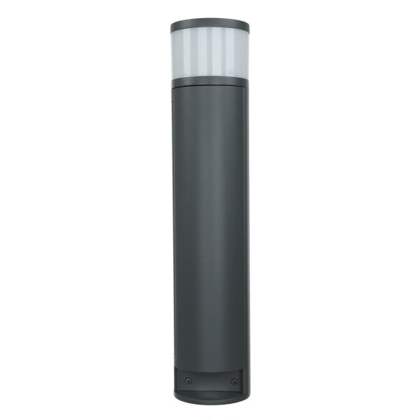 Außenlampe mit Steckdose Anthrazit 46,5cm blendarm