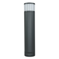 Außenlampe mit Steckdose Anthrazit 46,5cm blendarm