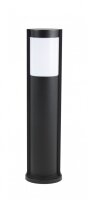 Schwarze Wegeleuchte oval 65 cm au&szlig;en E27 CANDO