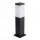 Außenlampe Schwarz Edelstahl 45cm IP44 eckig E27