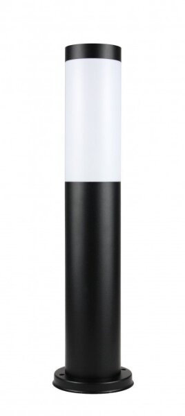 Schwarze Wegeleuchte 45cm IP44 Außen E27