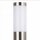 Wegeleuchte Edelstahl 65 cm IP44 blendarm E27