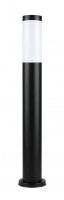 Schwarze Pollerleuchte BETULA 65cm Edelstahl IP44