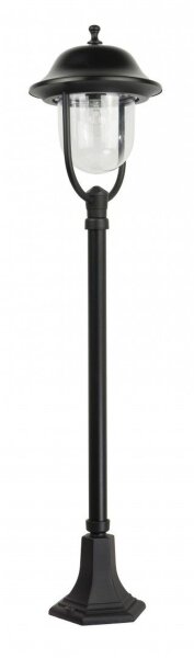 Außenlampe Schwarz 117cm IP43 E27 wetterfest