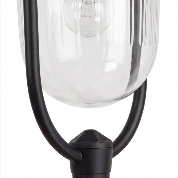 Außenlampe Schwarz 117cm IP43 E27 wetterfest