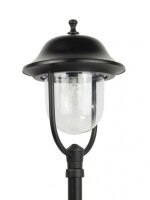 Außenlampe Schwarz 117cm IP43 E27 wetterfest