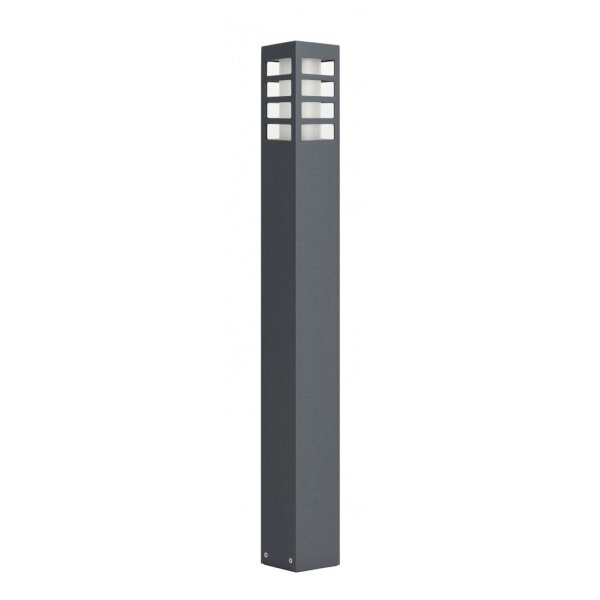 Wegeleuchte Anthrazit 75cm IP54 Modern eckig E27