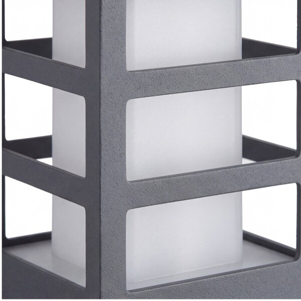 Wegeleuchte Anthrazit 75cm IP54 Modern eckig E27