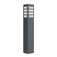 Außenleuchte Anthrazit 50cm eckig IP54 blendarm