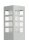 Außenlampe in Silber 25cm klein wetterfest IP54