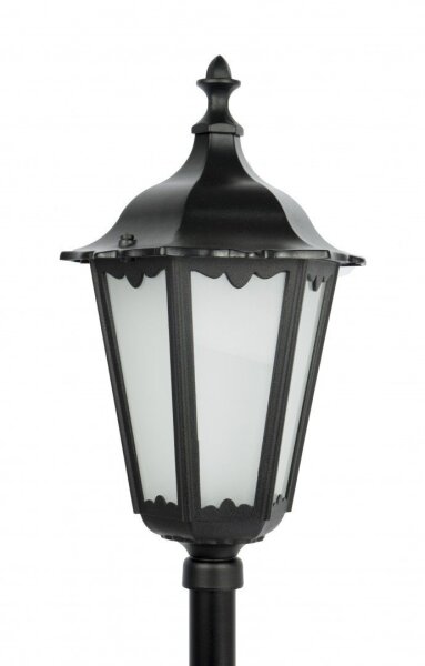 Rustikale Wegeleuchte Schwarz 84cm elegant E27