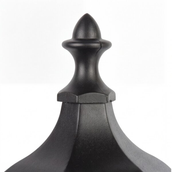 Rustikale Wegeleuchte Schwarz 84cm elegant E27