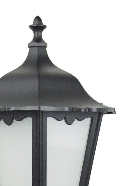 Wegeleuchte Schwarz 65cm Rustikal IP43 E27 DILSEN