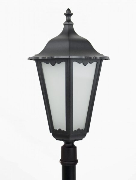 Wegeleuchte DILSEN Schwarz 170cm Rustikal E27