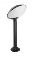 Moderne Wegeleuchte au&szlig;en IP55 74cm E27 Schwarz