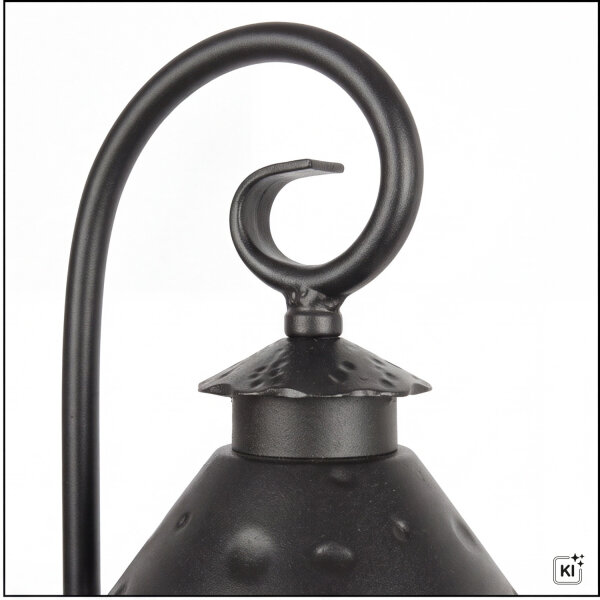 Rustikale Außenlampe TOURNAI 86cm regenfest