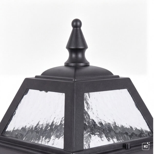 Rustikale Wegeleuchte MERKSEM 110cm IP43 Aluminium