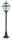 Rustikale Wegeleuchte MERKSEM 110cm IP43 Aluminium
