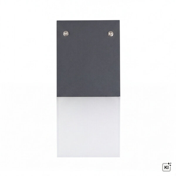 Blendarme Deckenlampe außen IP44 Anthrazit E27
