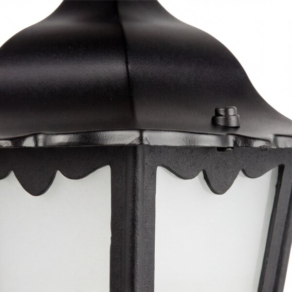 Outdoor Pendelleuchte Schwarz IP43 Rustikal DILSEN