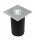 Einbaulampe eckig Edelstahl IP67 staubdicht