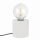 Petite lampe de table avec interrupteur Béton Ø10cm Moderne