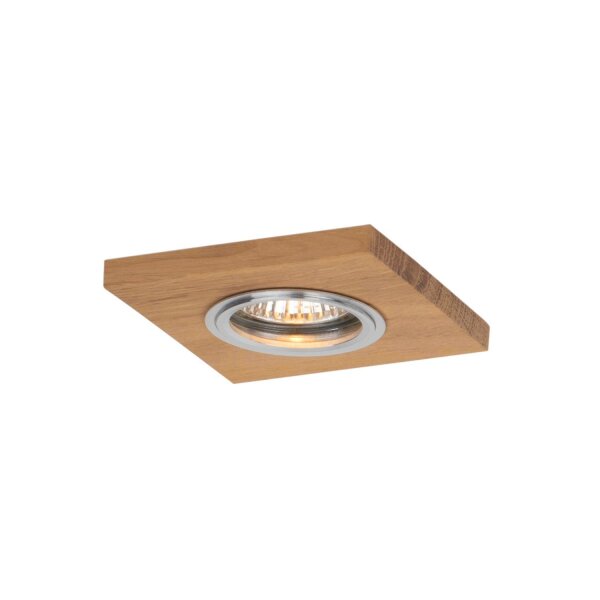 Einbaustrahler Holz beweglich mit LED 5W DELEN