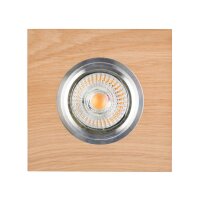Einbaustrahler Holz beweglich mit LED 5W DELEN