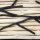 Design Tischlampe Treibholz Stoffschirm 80 cm lang