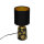 Tischlampe Schwarz Gold Wohnzimmer Nachttisch EAWAN