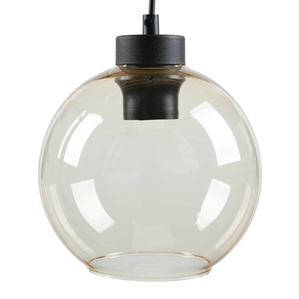 Wandleuchte KALETE Bernsteinfarben Flur Lampe E27